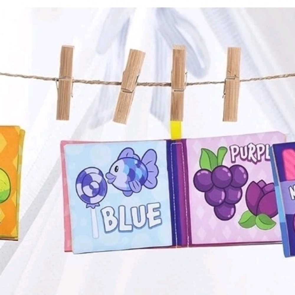 Baby's First Soft Cloth Books Set - Multicolor - Picture 4 of 16